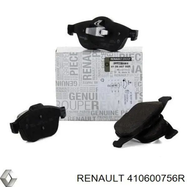 Гальмівні колодки Renault (RVI) 410600756R ціна, від 27.56 USD