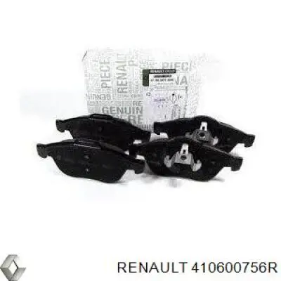 Купити 410600756R Renault (RVI) Колодки гальмівні передні, дискові