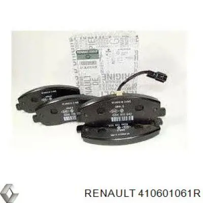 Гальмівні колодки Renault (RVI) 410601061R ціна, від 27.75 USD