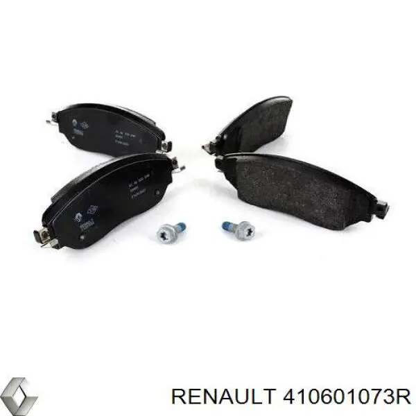 Колодки гальмівні передні, дискові 410601073R Renault (RVI)