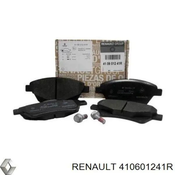 Колодки гальмівні передні, дискові 410601241R Renault (RVI)