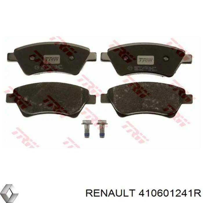 Купити 410601241R Renault (RVI) Колодки гальмівні передні, дискові