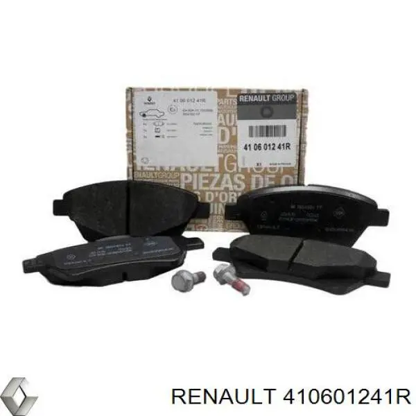 Гальмівні колодки Renault (RVI) 410601241R ціна, від 19.36 USD