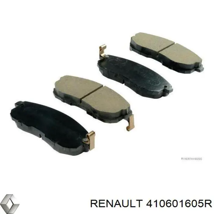 Гальмівні колодки Renault (RVI) 410601605R ціна, від 35.47 USD