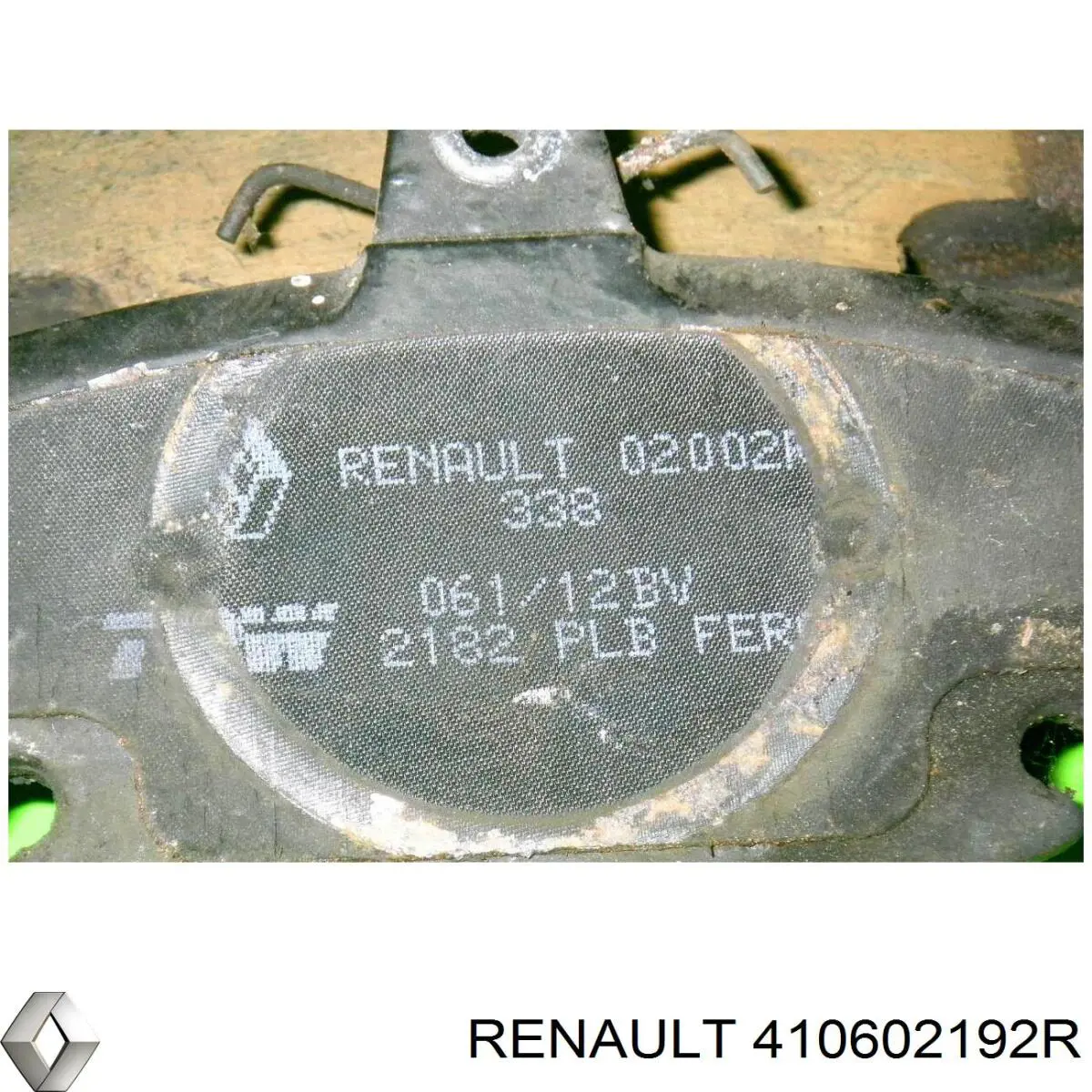 410602192R Renault (RVI) Передні гальмівні колодки