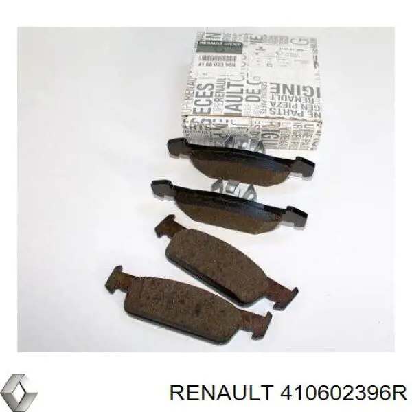 Купити 410602396R Renault (RVI) Колодки гальмівні передні, дискові