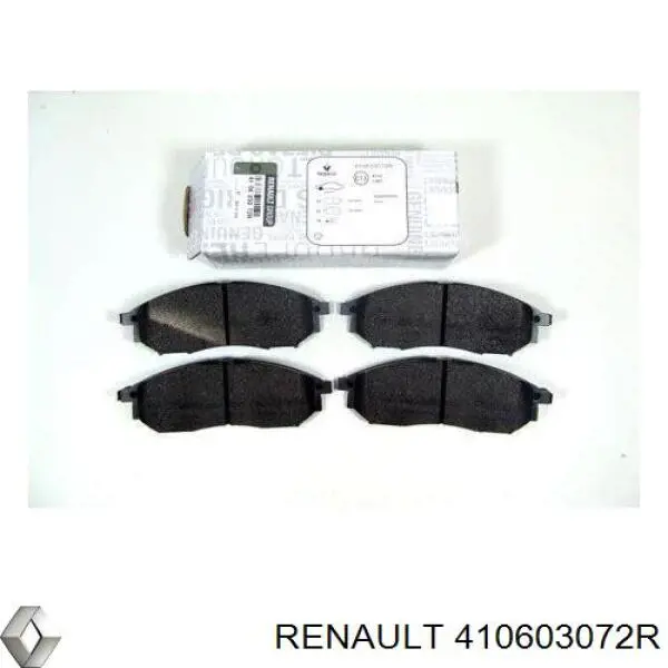 Купити 410603072R Renault (RVI) Колодки гальмівні передні, дискові