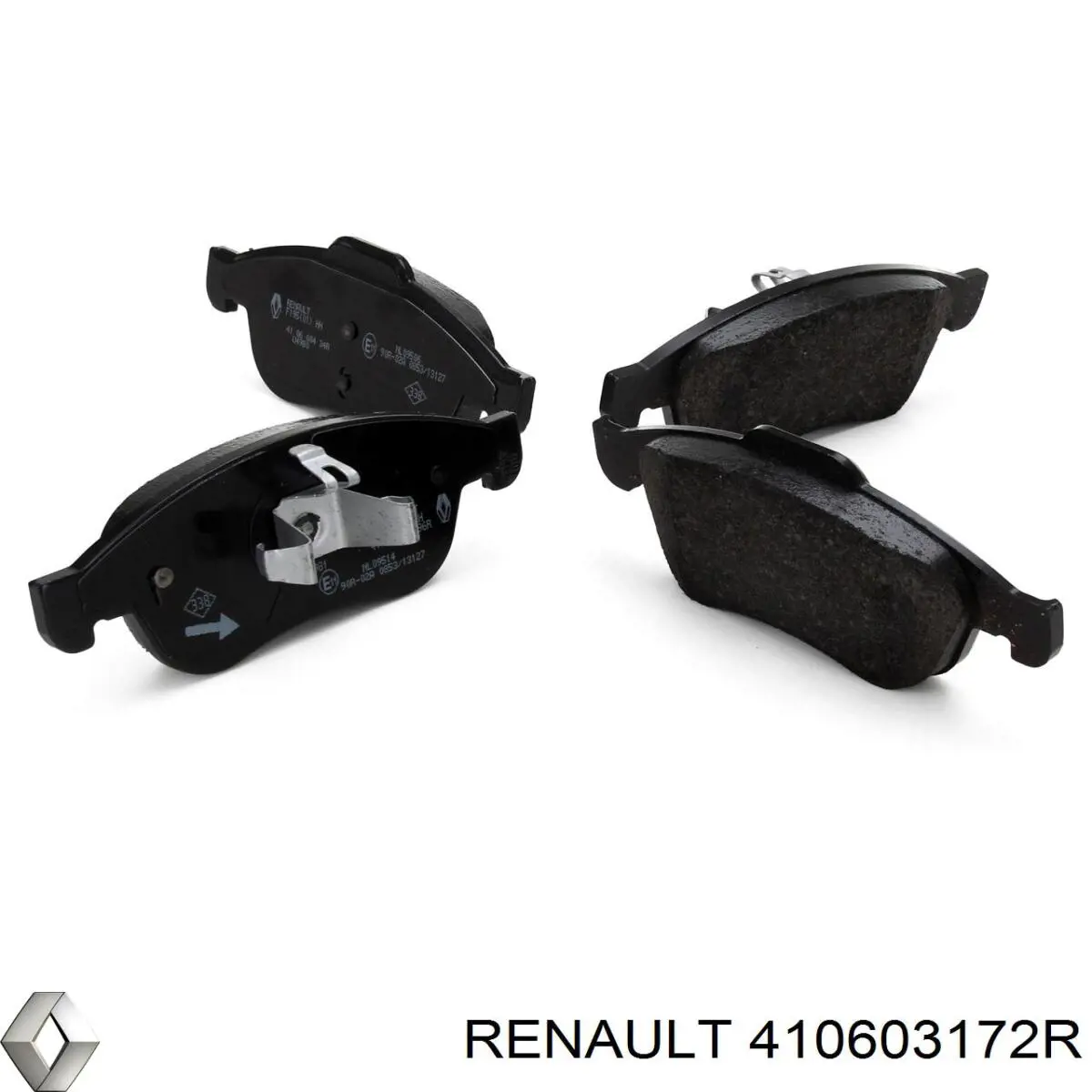 Гальмівні колодки Renault (RVI) 410603172R ціна, від 22.99 USD