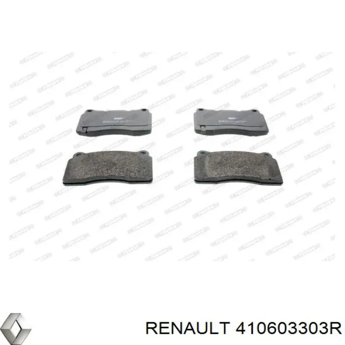 410603303R Renault (RVI) колодки гальмівні передні, дискові