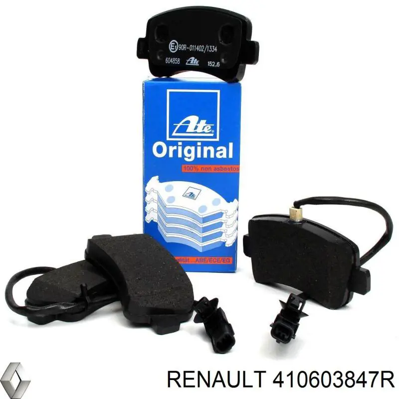 Передні тормозні колодки 410603847R Renault (RVI)