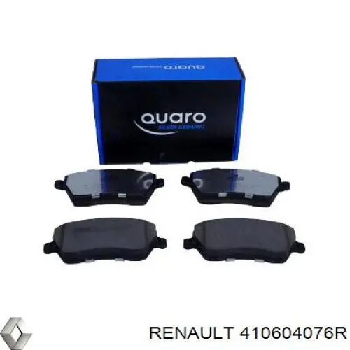 Купити 410604076R Renault (RVI) Колодки гальмівні передні, дискові