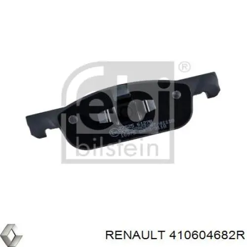 Гальмівні колодки Renault (RVI) 410604682R ціна, від 29.71 USD