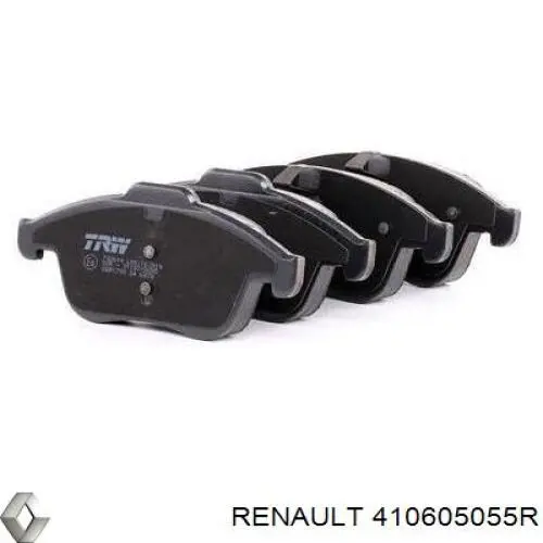 Купити 410605055R Renault (RVI) Колодки гальмівні передні, дискові