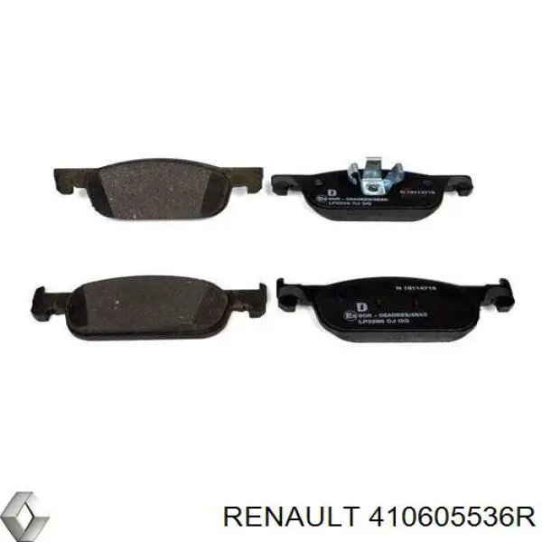 410605536R Renault (RVI) Передні гальмівні колодки