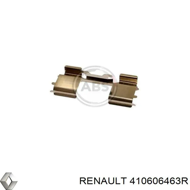 Комплект пружинок кріплення дискових колодок, передніх Renault (RVI) 410606463R ціна, від 5.32 USD