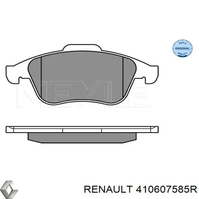 Тормозні колодки Renault (RVI) 410607585R