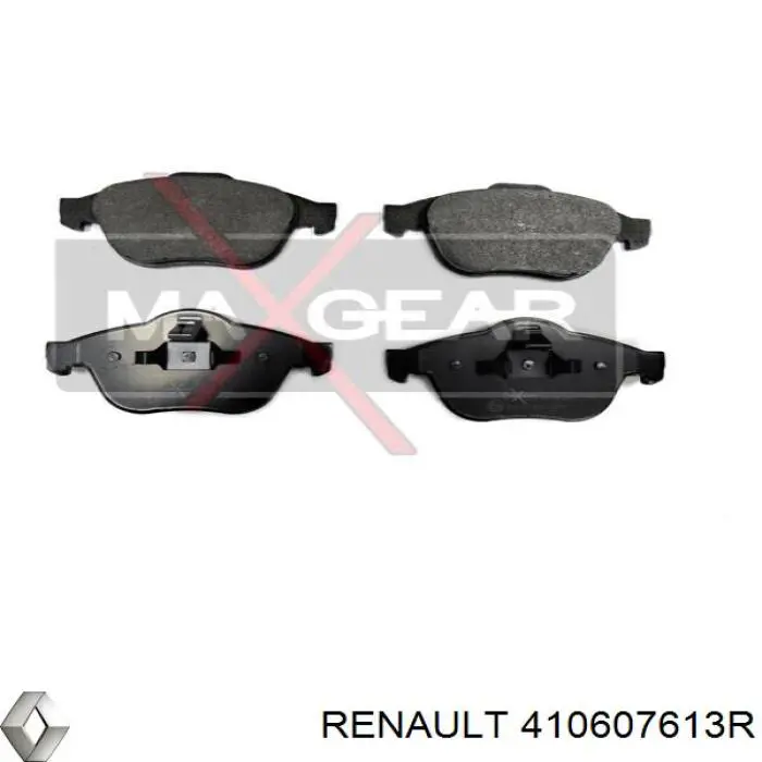 Гальмівні колодки Renault (RVI) 410607613R ціна, від 25.28 USD