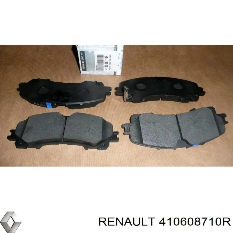 Гальмівні колодки Renault (RVI) 410608710R ціна, від 51.09 USD