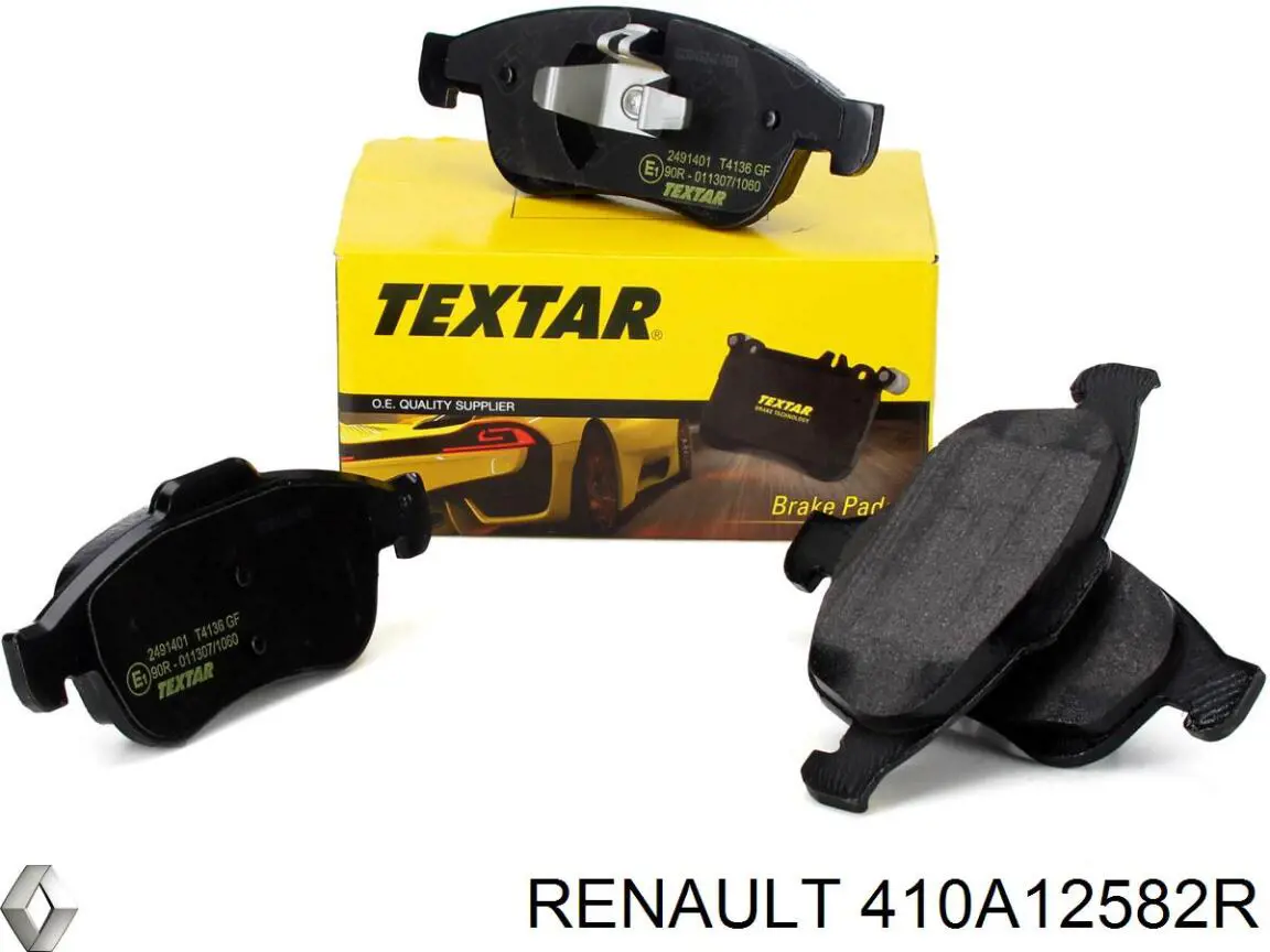 Купити 410A12582R Renault (RVI) Колодки гальмівні передні, дискові