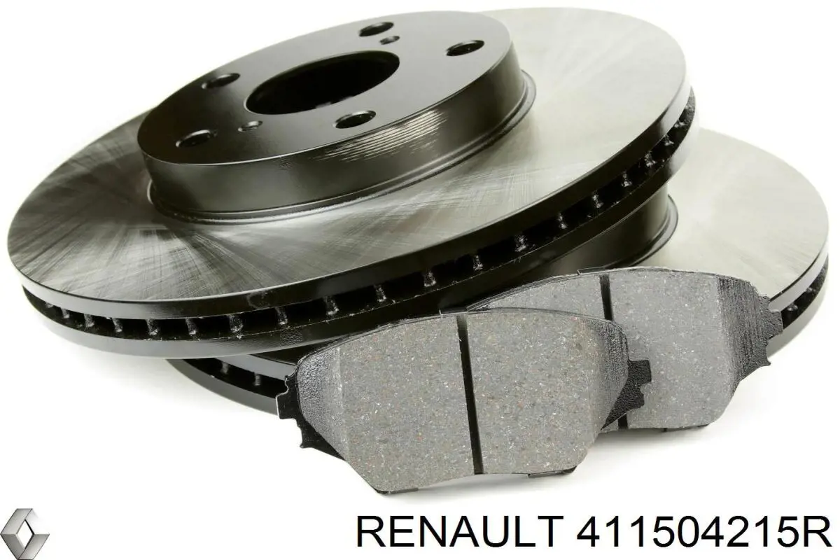 Захист гальмівного диска, переднього, правого 411504215R Renault (RVI)