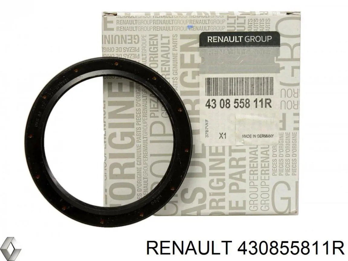 Сальник задньої маточини, внутрішній Renault (RVI) 430855811R ціна, від 72.41 USD