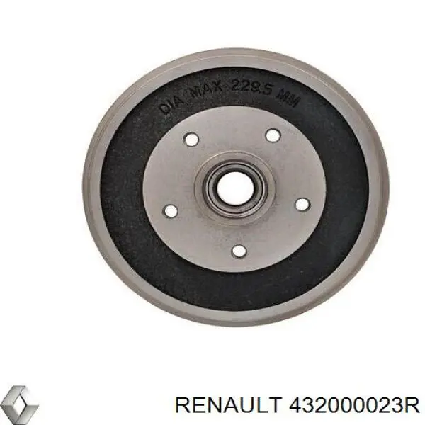 Купити 432000023R Renault (RVI) Барабан гальмівний задній