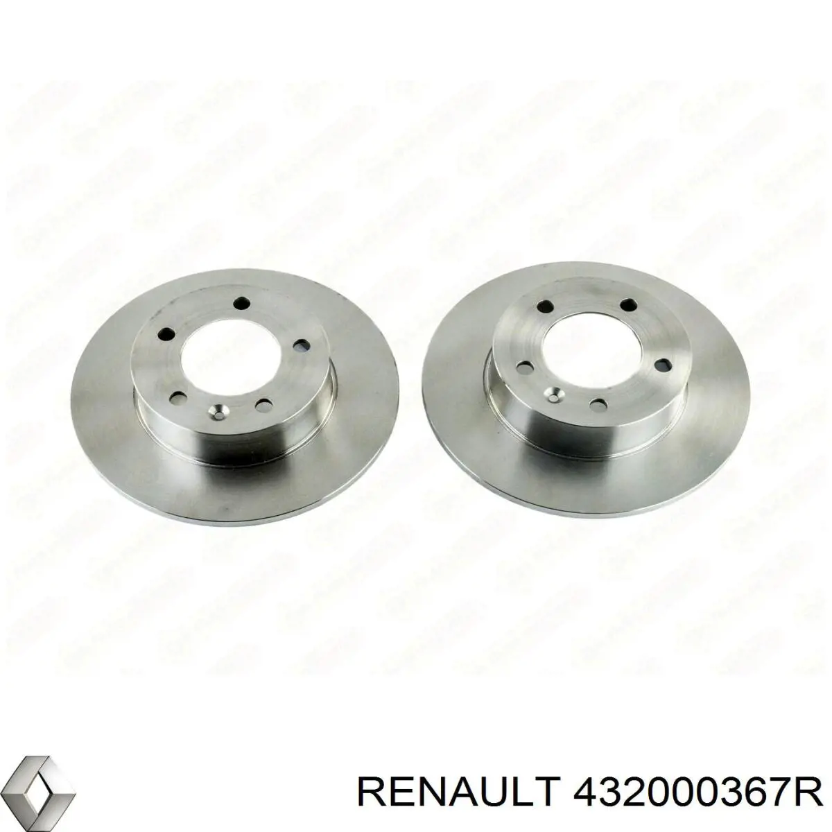 Задні дискові гальма Renault (RVI) 432000367R ціна, від 37.42 USD