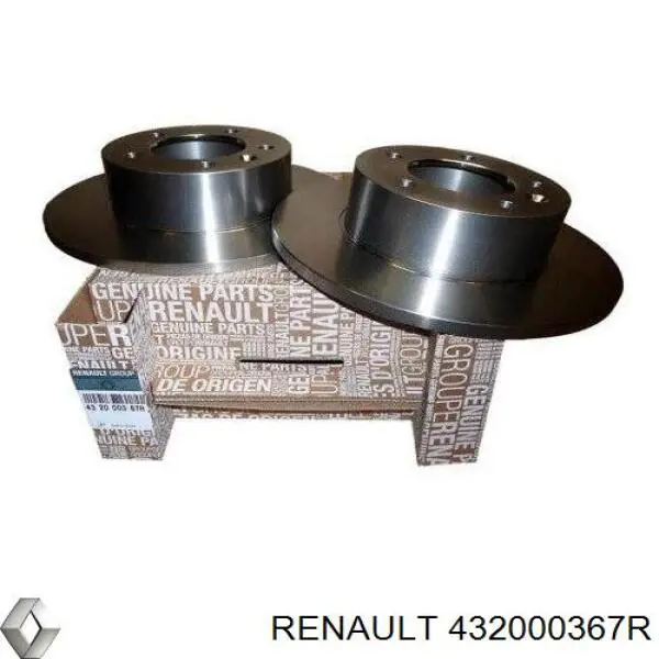 432000367R Renault (RVI) Дискові гальма