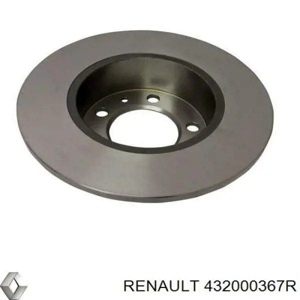 Задні дискові гальма Renault (RVI) 432000367R ціна, від 37.42 USD