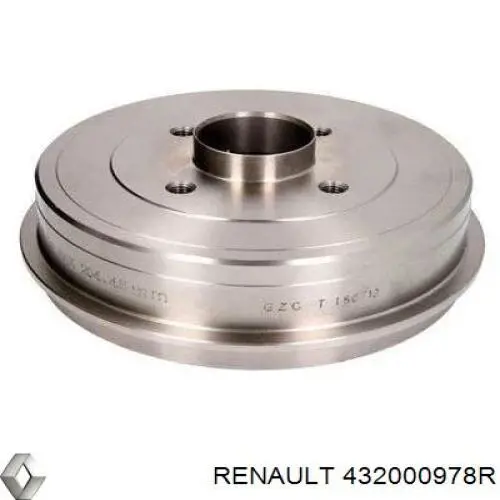 432000978R Renault (RVI) барабан гальмівний задній