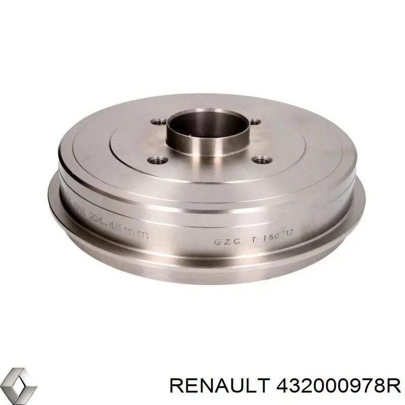 Купити 432000978R Renault (RVI) Барабан гальмівний задній