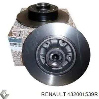 432001539R Renault (RVI) Дискові гальма