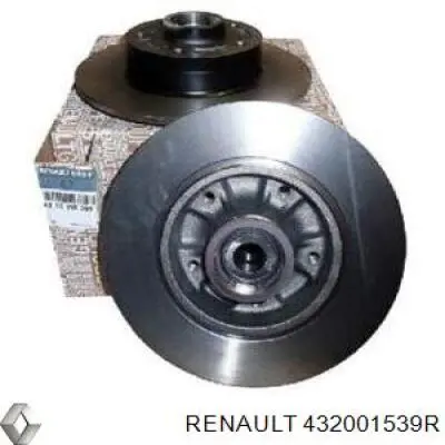 Задні дискові гальма Renault (RVI) 432001539R ціна, від 58.14 USD