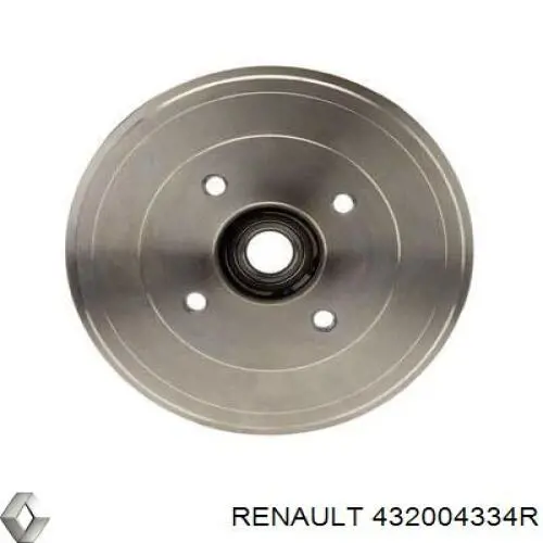 Купити 432004334R Renault (RVI) Барабан гальмівний задній