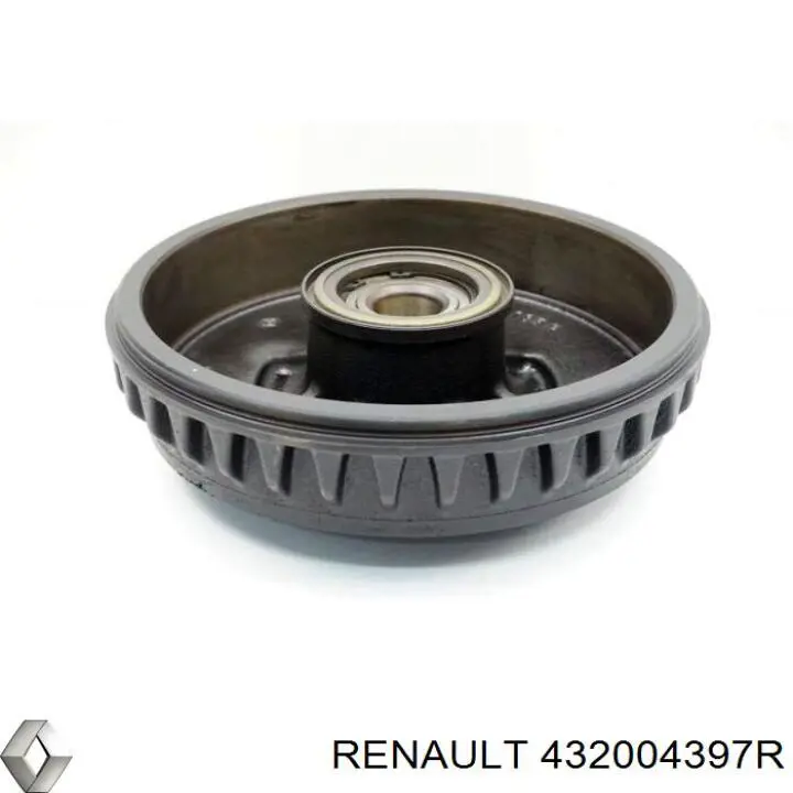 Барабан гальмівний задній Renault (RVI) 432004397R ціна, від 98.21 USD