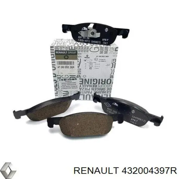 432004397R Renault (RVI) Барабан гальмівний задній