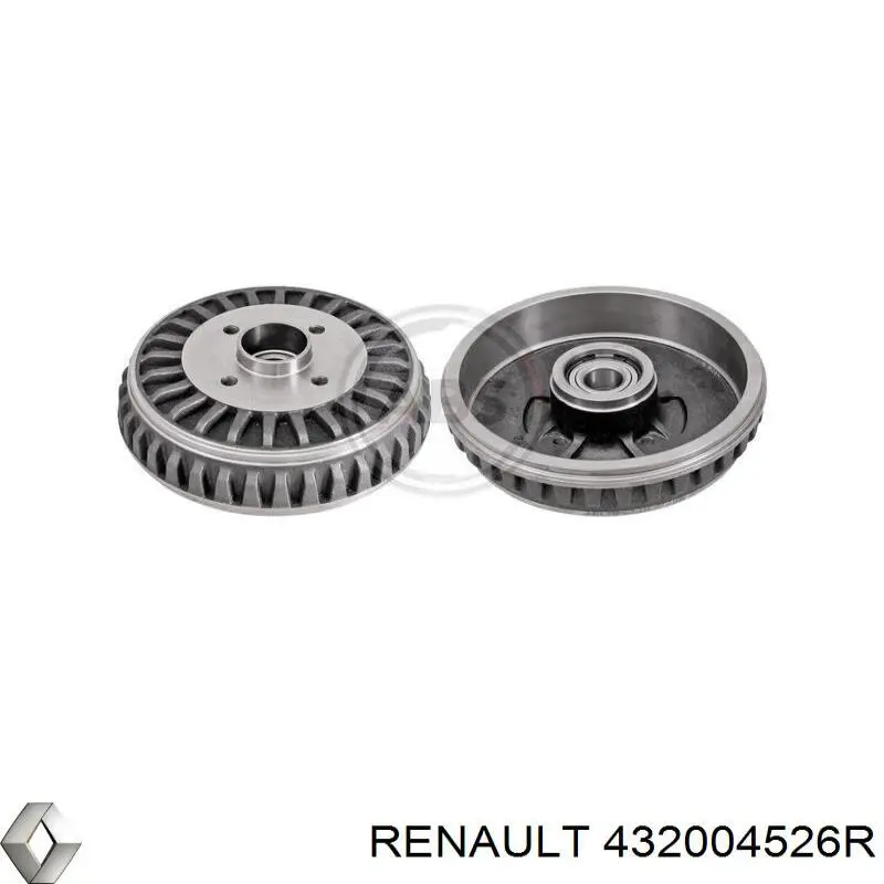 432004526R Renault (RVI) барабан гальмівний задній