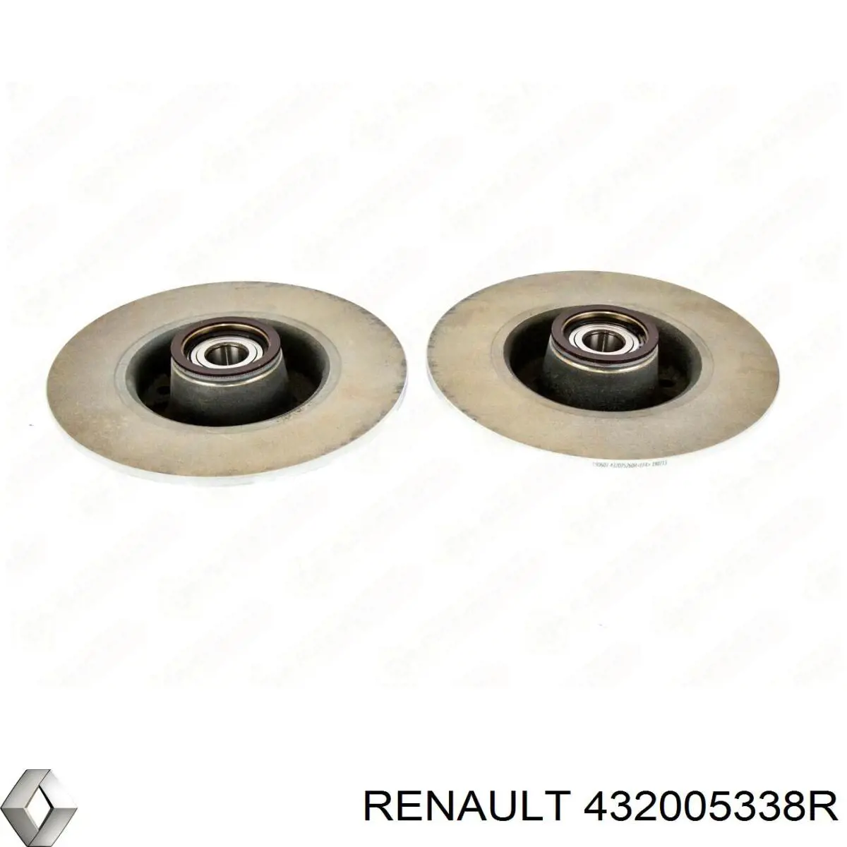 Гальмівні диски 432005338R Renault (RVI)