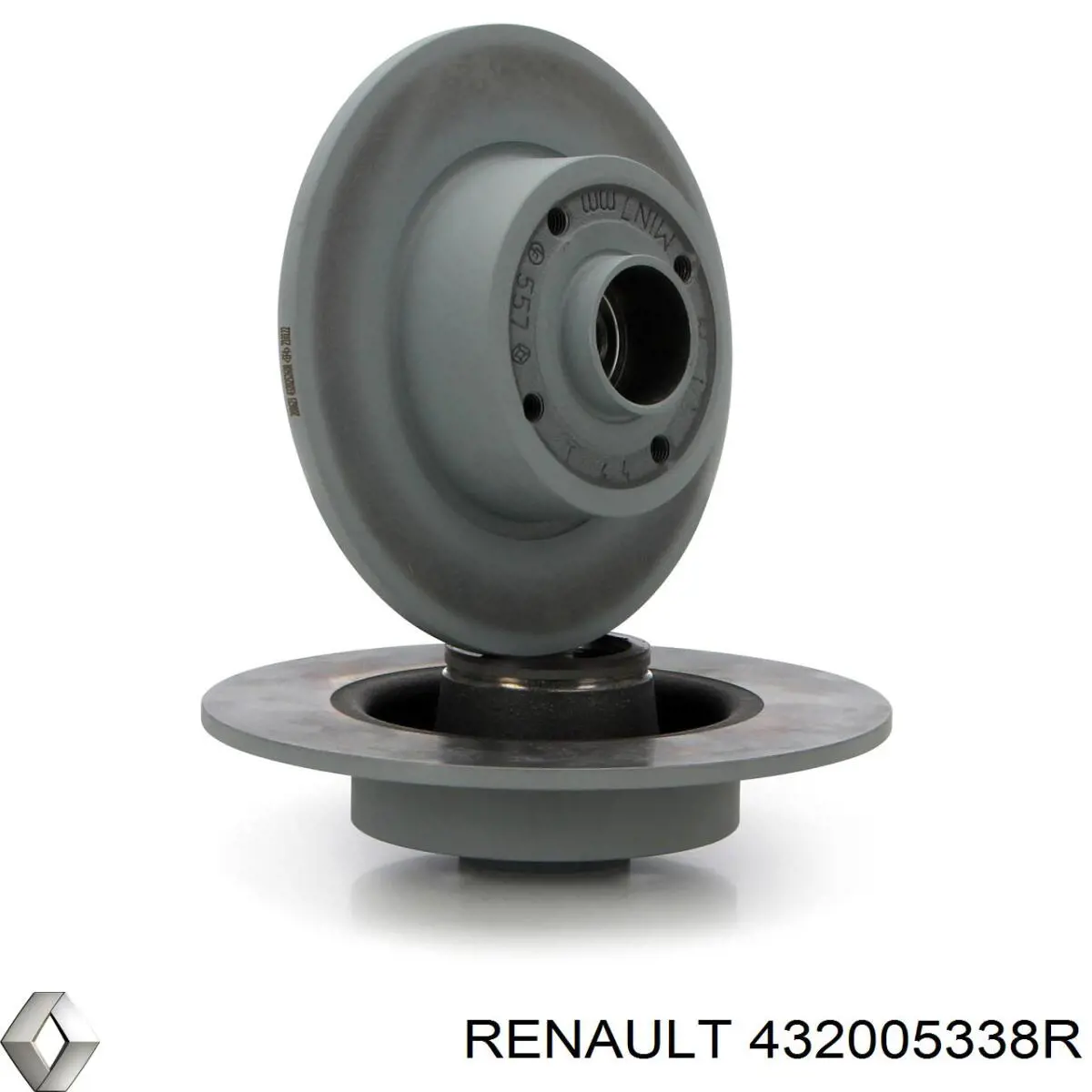 432005338R Renault (RVI) диск гальмівний задній