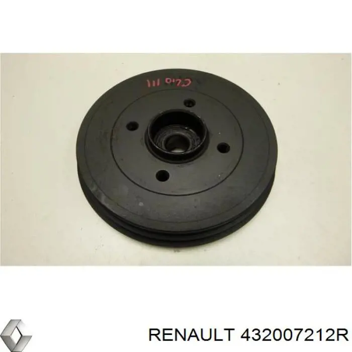 432007212R Renault (RVI) Барабан гальмівний задній