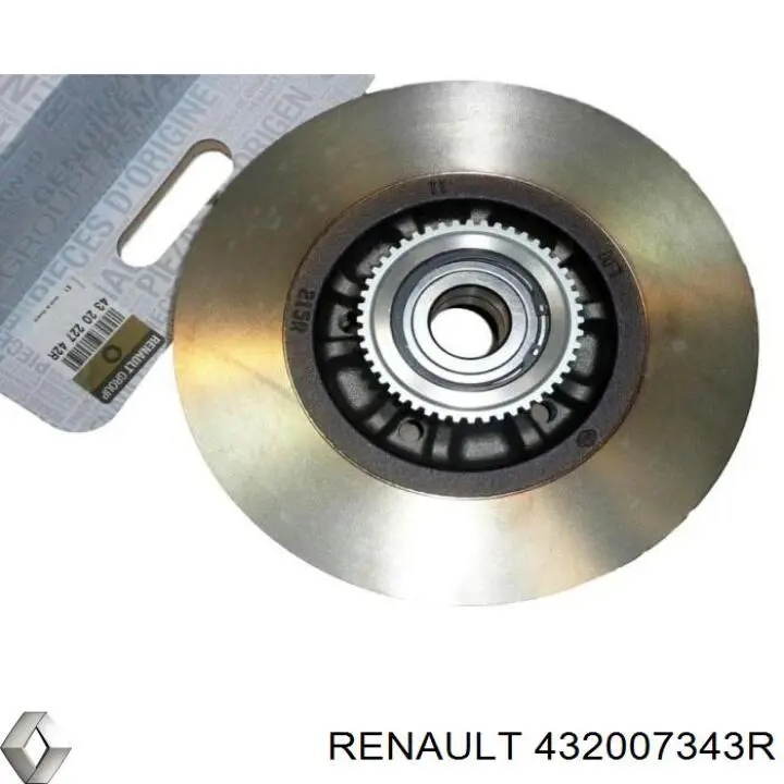 432007343R Renault (RVI) Дискові гальма