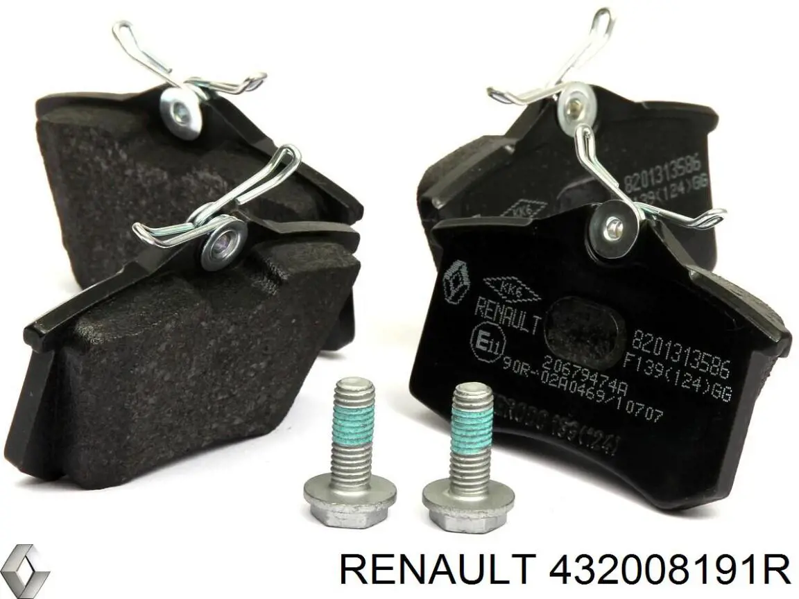 Задні дискові гальма Renault (RVI) 432008191R ціна, від 78.35 USD