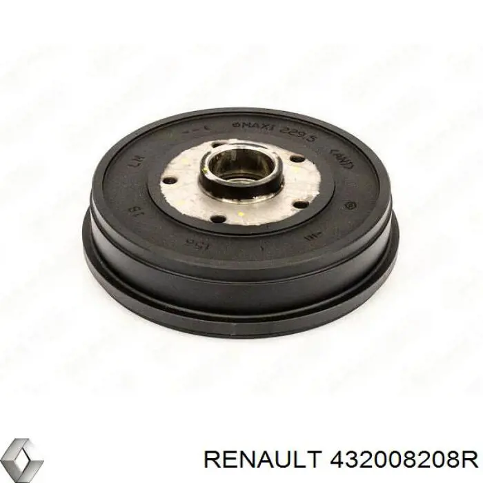 432008208R Renault (RVI) Барабан гальмівний задній