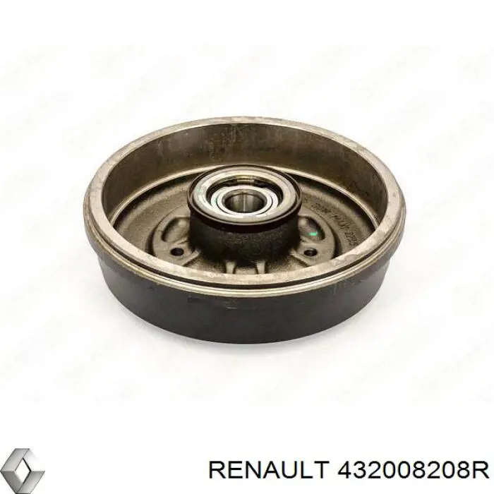 Барабан гальмівний задній Renault (RVI) 432008208R ціна, від 110.42 USD