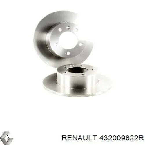 Задні дискові гальма Renault (RVI) 432009822R ціна, від 35.71 USD