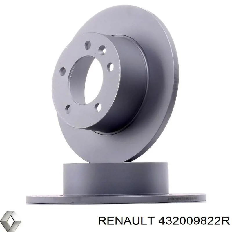 Купити 432009822R Renault (RVI) Диск заднього гальма