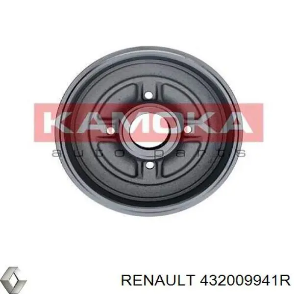 Барабан гальмівний задній Renault (RVI) 432009941R ціна, від 45.08 USD