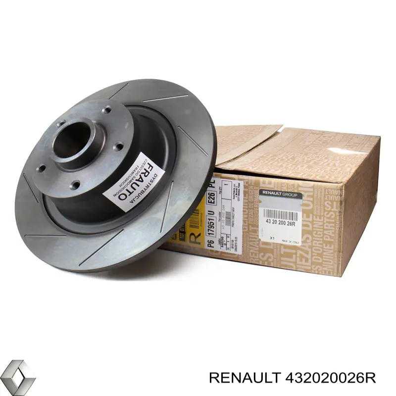 432020026R Renault (RVI) Дискові гальма