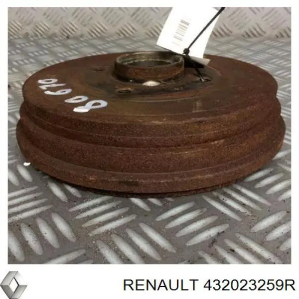 Купити 432023259R Renault (RVI) Барабан гальмівний задній