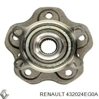 432024EG0A Renault (RVI) Маточина задня